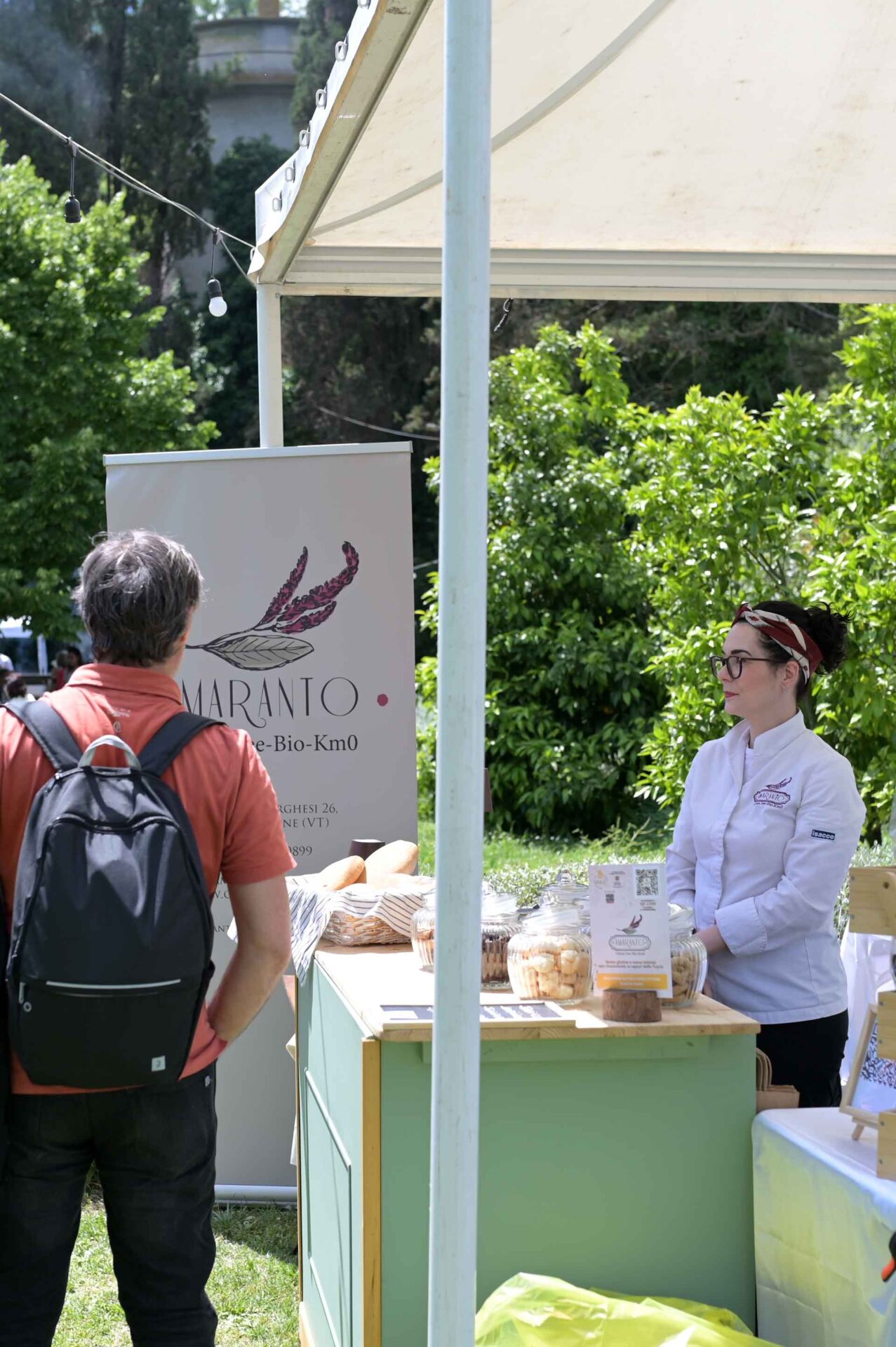 evento gluten free cicliaci roma ritratto gusto amaranto prodotti della Tuscia